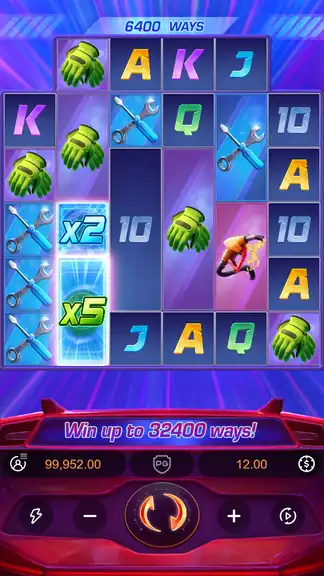 Speed Winner session start - spin 1, balance 99,952.00 credits